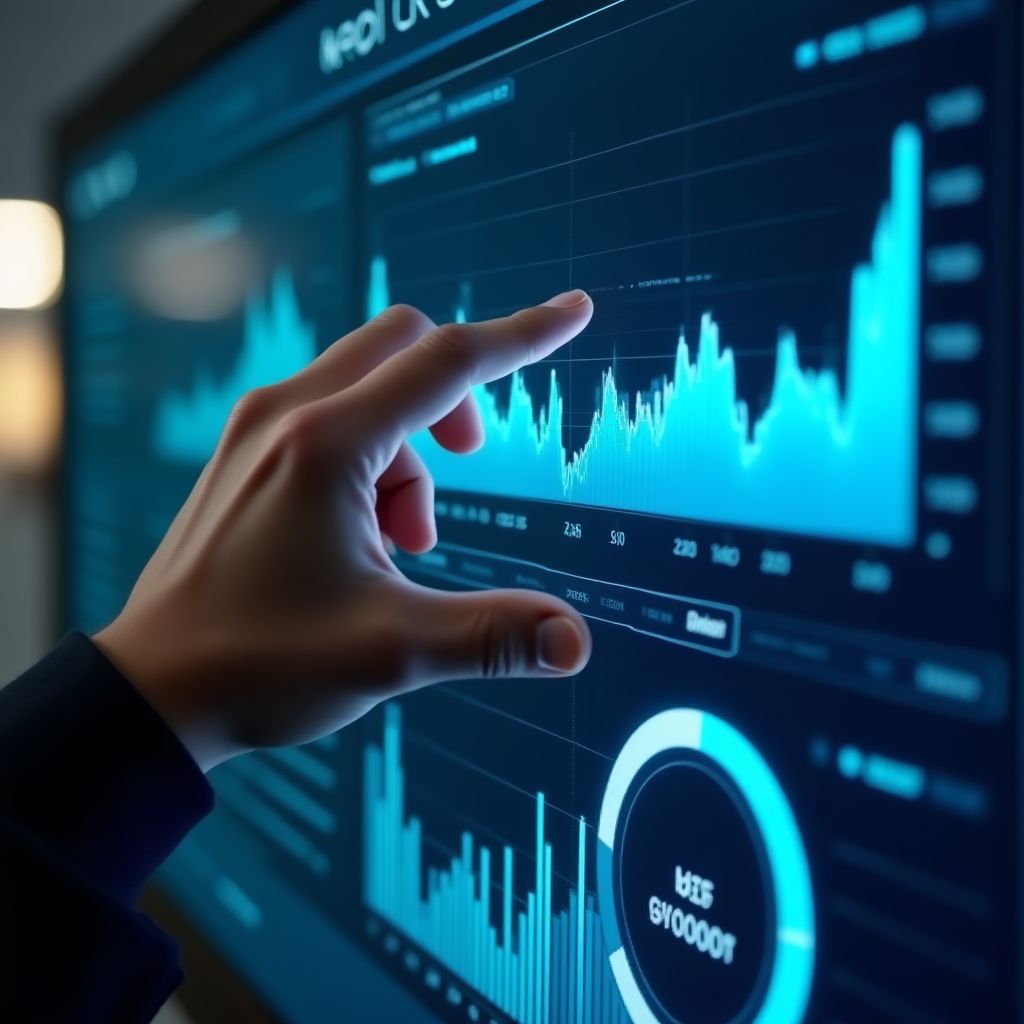 Implementación de estrategia en un dashboard digital.